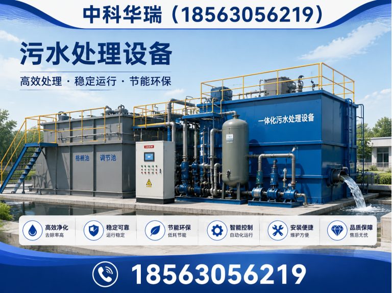 寒亭区污水处理设备展示图